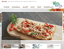 Tablet Screenshot of pizza-baguette.at